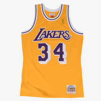 Los Angeles Lakers Mitchell & Ness Swingman Jersey Shaquille O'Neal 1996