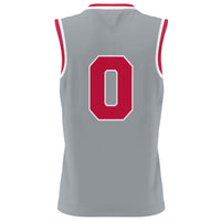 GameDay Greats #0 Gray Ohio State Buckeyes Lightweight Basketball Fashion Jersey
