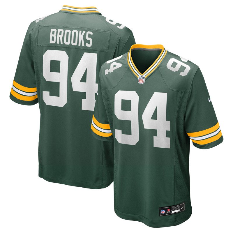 Green Bay Packers Karl Brooks Nike Green Game Jersey