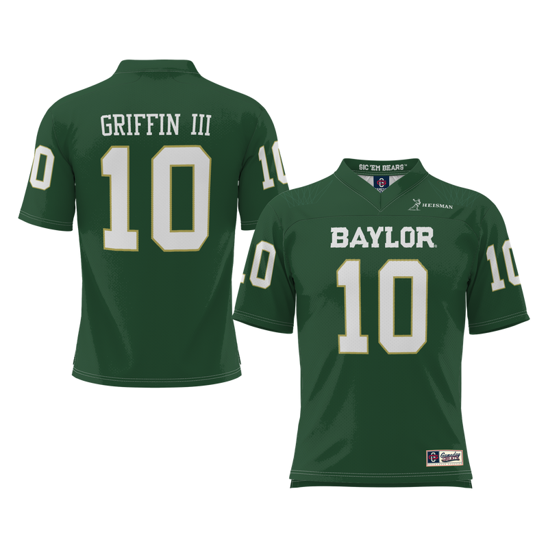 Robert Griffin III Baylor Bears GameDay Greats Heisman Football Jersey - Green