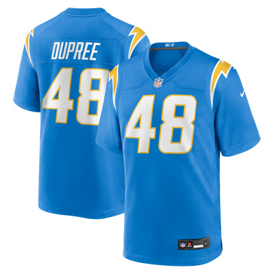 Los Angeles Chargers Bud Dupree Nike Powder Blue Team Game Jersey