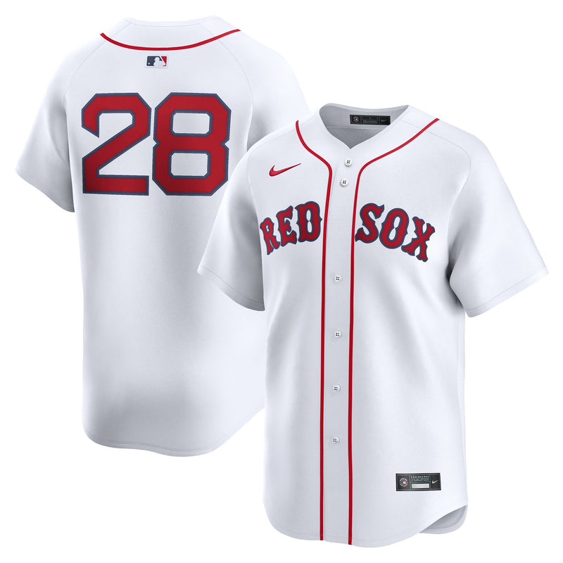 Boston Red Sox Kristian Campbell Nike White Home Limited Jersey