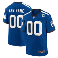 Indiana Nights Indianapolis Colts Nike Blue Alternate Custom Game Jersey