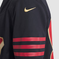San Francisco 49ers Nick Bosa Nike Black 2025 Rivalries Collection Stitched Limited Jersey