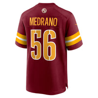 Washington Commanders Kain Medrano Nike Burgundy Team Game Jersey