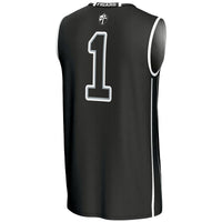 #1 Providence Friars GameDay Greats Lightweight Basketball Jersey - Black