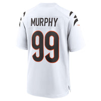 Cincinnati Bengals Myles Murphy Nike White Team Game Jersey