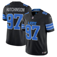 Detroit Lions Aidan Hutchinson Nike Black Alternate Vapor F.U.S.E. Stitched Limited Jersey
