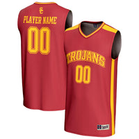 USC Trojans GameDay Greats NIL Pick-A-Player Lightweight Basketball Fashion Jersey - Cardinal