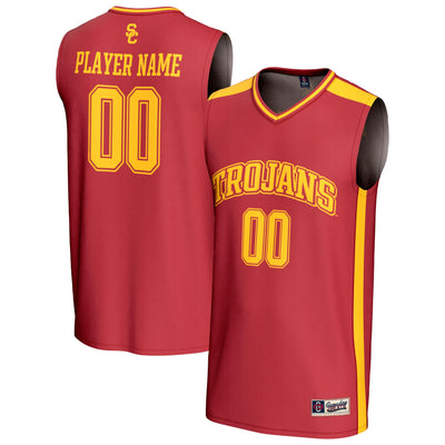 USC Trojans GameDay Greats NIL Pick-A-Player Lightweight Basketball Fashion Jersey - Cardinal