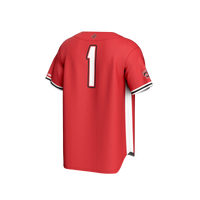 #1 Louisiana Ragin' Cajuns GameDay Greats Lightweight Baseball Fashion Jersey - Cardinal