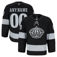 Los Angeles Kings Fanatics Black Alternate Authentic Pro Custom Jersey