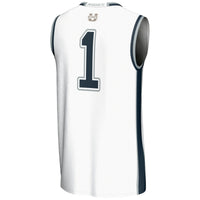 #1 Utah State Aggies GameDay Greats Lightweight Basketball Jersey - White