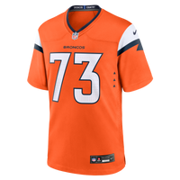 Denver Broncos Frank Crum Nike Orange Team Game Jersey