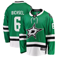 Dallas Stars Lian Bichsel Fanatics Kelly Green Home Breakaway Jersey