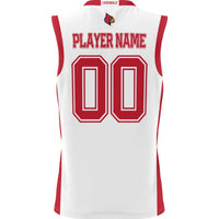 Louisville Cardinals GameDay Greats Lightweight NIL Pick-A-Player Basketball Jersey - White