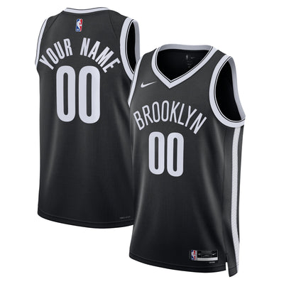 Brooklyn Nets Nike Icon Swingman Jersey - Custom