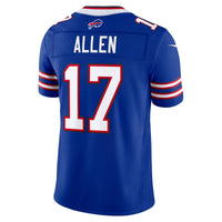 Buffalo Bills Josh Allen Nike Royal Team Vapor F.U.S.E. Stitched Limited Jersey