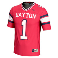 #1 Dayton Flyers GameDay Greats Endzone Football Jersey - Red