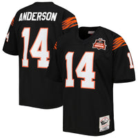 Cincinnati Bengals 1981 Ken Anderson Mitchell & Ness Black Authentic Throwback Retired Player Jersey