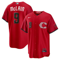 Cincinnati Reds Matt McLain Nike Red 2026 City Connect Stadium Jersey
