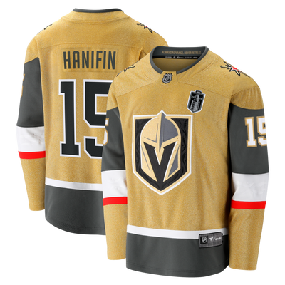 Vegas Golden Knights Noah Hanifin Fanatics Gold 2026 Stanley Cup Final Breakaway Jersey