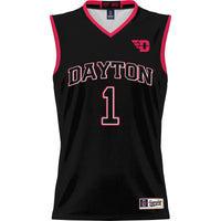 #1 Dayton Flyers GameDay Greats Lightweight Basketball Jersey - Black