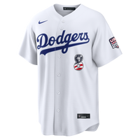 Fourth of July Los Angeles Dodgers Enrique Hernández Nike White USA 250 Stadium Jersey