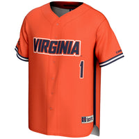#1 Virginia Cavaliers GameDay Greats Lightweight Baseball Jersey - Orange