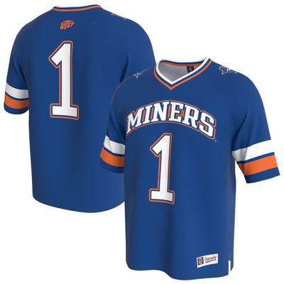 UTEP Miners GameDay Greats Lightweight Collegiate Football Fashion Jersey - Navy