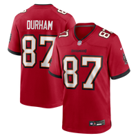 Tampa Bay Buccaneers Payne Durham Nike Red Game Jersey