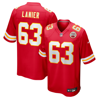 Kansas City Chiefs Willie Lanier Nike Red Retired Player Jersey
