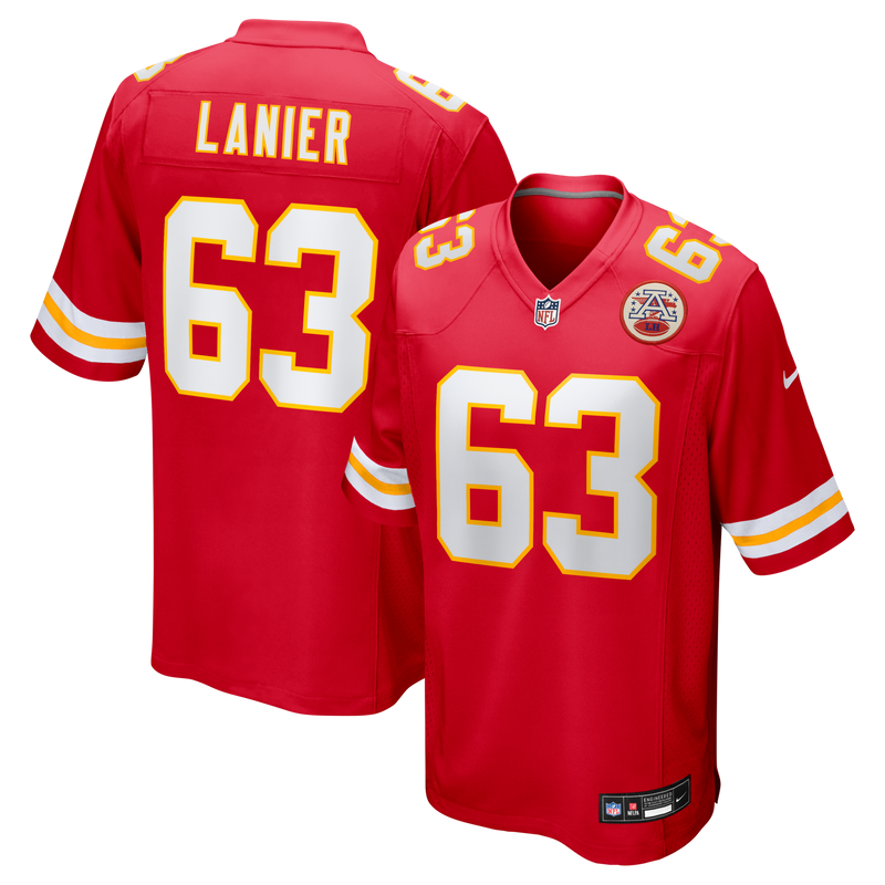 Kansas City Chiefs Willie Lanier Nike Red Retired Player Jersey