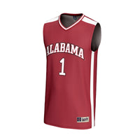 #1 Alabama Crimson Tide GameDay Greats Lightweight Basketball Fashion Jersey - Crimson