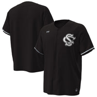 South Carolina Gamecocks Under Armour Replica Baseball Jersey - Black