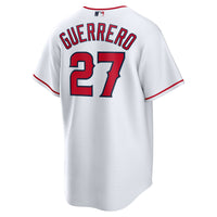 Los Angeles Angels Vladimir Guerrero Nike White Home Retired Player Replica Jersey