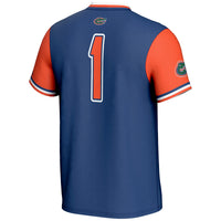 #1 Florida Gators GameDay Greats Lightweight Softball Jersey - Royal