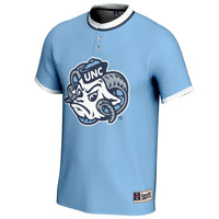 North Carolina Tar Heels GameDay Greats NIL Pick-A-Player Lightweight Softball Mascot Jersey - Carolina Blue