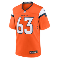 Denver Broncos Alex Palczewski Nike Orange Team Game Jersey