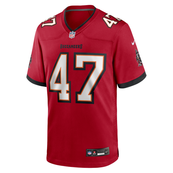 Tampa Bay Buccaneers John Lynch Nike Red Game Retired Player Jersey
