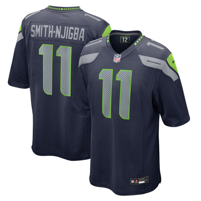 Seattle Seahawks Jaxon Smith-Njigba Nike College Navy Game Jersey