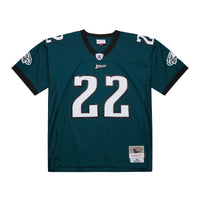 Philadelphia Eagles Duce Staley Mitchell & Ness Midnight Green 2002 Legacy Replica Jersey