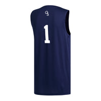 #1 Georgia Southern Eagles adidas Replica Basketball Jersey - Navy