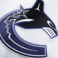 Vancouver Canucks Fanatics White Away Authentic Pro Jersey