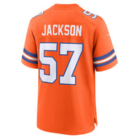 Denver Broncos Tom Jackson Nike Orange Retired Player Alternate Game Jersey