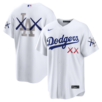 Los Angeles Dodgers Nike x KAWS White Stadium Jersey