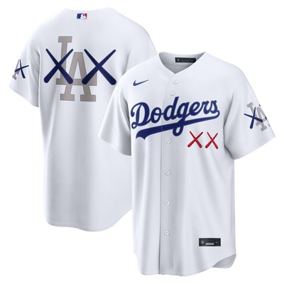 Los Angeles Dodgers Nike x KAWS White Stadium Jersey