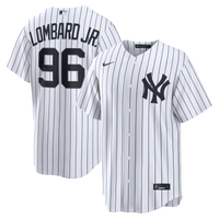 New York Yankees George Lombard Jr. Nike White Home Replica Jersey