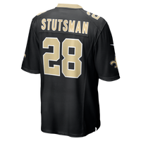 New Orleans Saints Danny Stutsman Nike Black Team Game Jersey