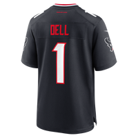 Houston Texans Tank Dell Nike Navy Team Game Jersey